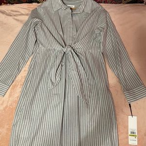 Women’s Calvin Klein casual dress with tie front
